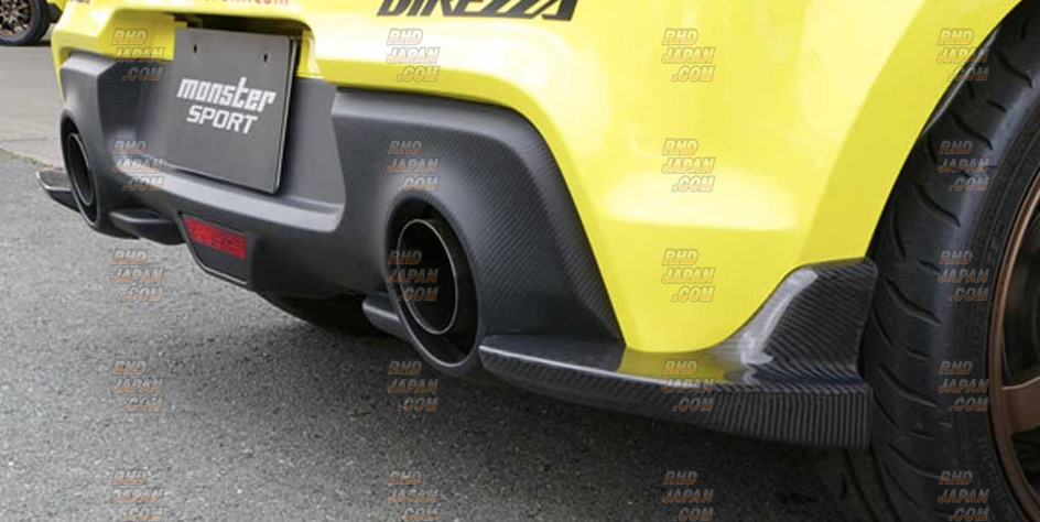 Monster Sport Rear Under Spoiler Carbon Fiber - Swift Sport ZC33S
